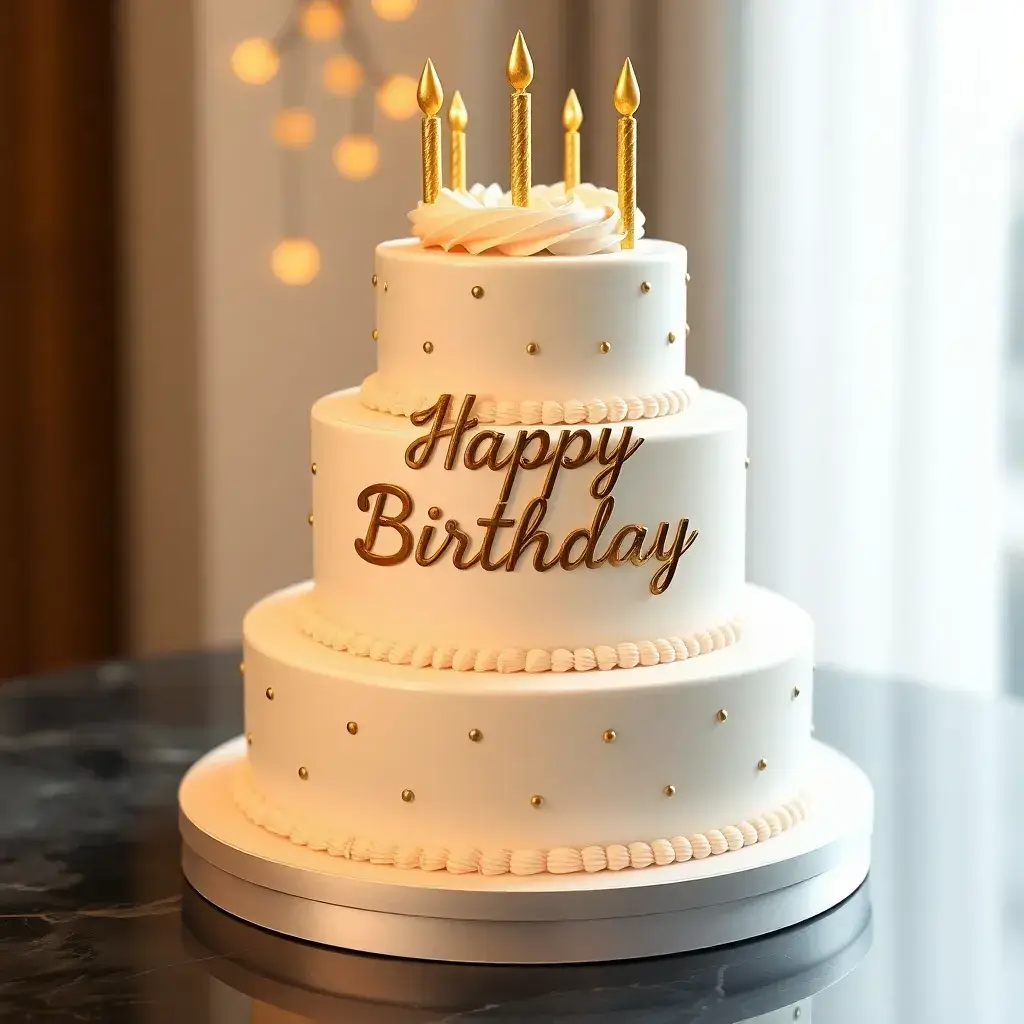 Example AI Birthday Cake