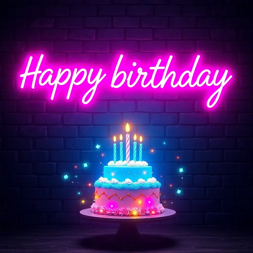 Example AI Birthday Card