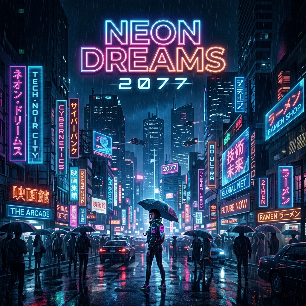 AI-generated image with perfect text rendering powered by BanaGen.