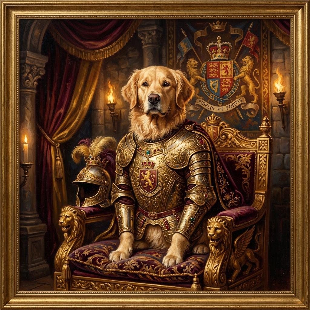 AI Pet Portrait Generator - create artistic portraits of your pets